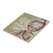 Starfish Wish Tegeltje (Zijkant)