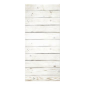 Starfish witgekalkte houten strand bruiloft menu (Achterkant)