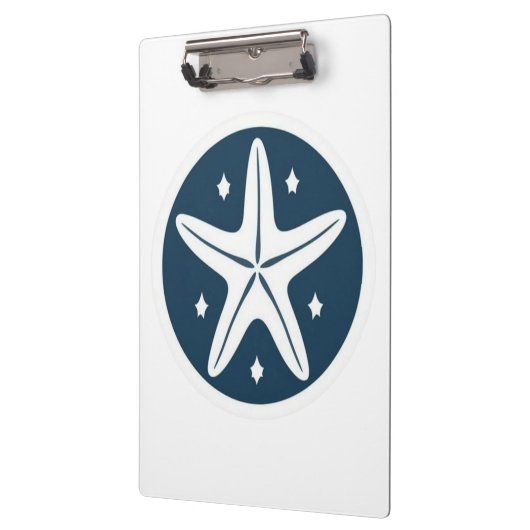 Starfish with White Stars Klembord (Links)