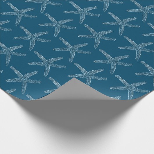 Starfish Wrapping Paper Cadeaupapier (Hoek)