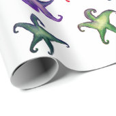 Starfish Wrapping Paper Cadeaupapier (Rol Hoek)