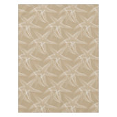 Starfish Zand Tan Beach Table Cloth Tafelkleed (Voorkant)