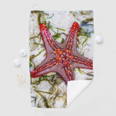 Starfish, Zanzibar, Tanzania Golfhanddoek (Insitu)