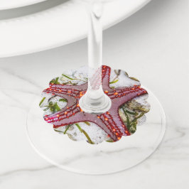 Starfish, Zanzibar, Tanzania Wijnglaslabel