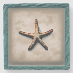 Starfish Zee Life Beach Ocean Art Decor Stenen Onderzetter