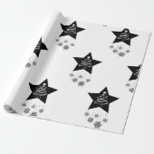 Starflakes-inpakpapier Cadeaupapier (Uitgerold)