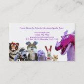 Starfly Business Card - Gepersonaliseerd Visitekaartje (Achterkant)