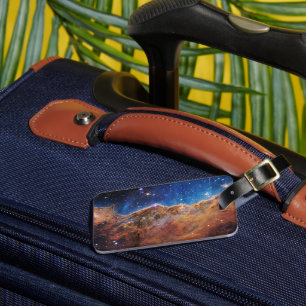 Starforming regio NGC 3324 in de Carina nevel. Bagagelabel