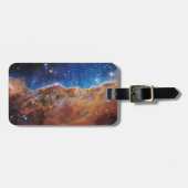 Starforming regio NGC 3324 in de Carina nevel. Bagagelabel (Voorkant horizontaal)