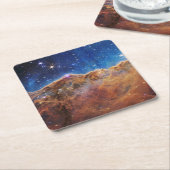 Starforming regio NGC 3324 in de Carina nevel. Kartonnen Onderzetters (Schuin)