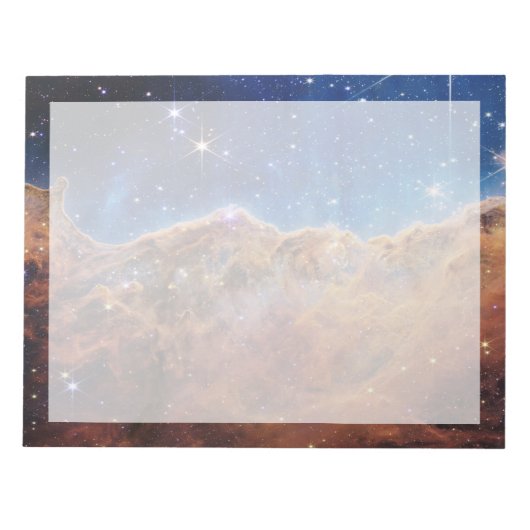 Starforming regio NGC 3324 in de Carina nevel. Notitieblok (Voorkant)