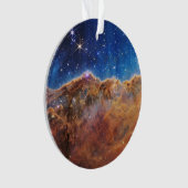 Starforming regio NGC 3324 in de Carina nevel. Ornament (voorkant)