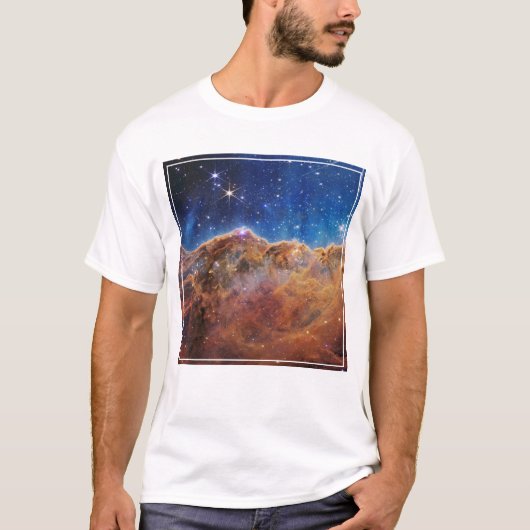 Starforming regio NGC 3324 in de Carina nevel. T-shirt (Voorkant)