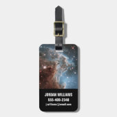 Starforming Region NGC 2174, Apenhoofdnevel. Bagagelabel (Voorkant verticaal)