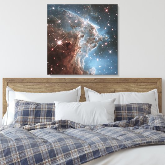 Starforming Region NGC 2174, Apenhoofdnevel. Canvas Afdruk (Insitu (Slaapkamer))
