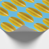 Starfruit Carambola Pattern Fruit for Vegan Cadeaupapier (Hoek)