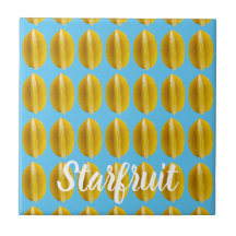 Starfruit Carambola Pattern Fruit for Vegan
