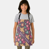 Starfruit Waterverf Kleurrijk Gepersonaliseerd Pat Schort (Insitu)