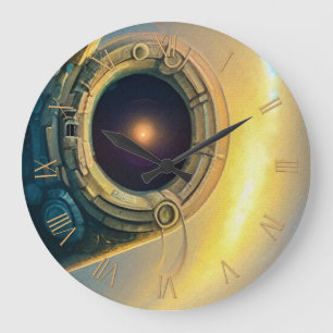 Stargaat in de lucht grote klok