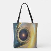 Stargaat in de lucht tote bag (Achterkant)