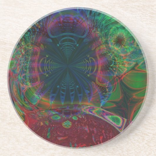 Stargaat Zandsteen Onderzetter (Voorkant)