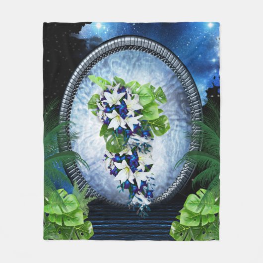 Stargate-Portal Home Decor Fleece Deken (Voorkant)