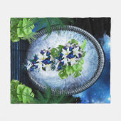 Stargate-Portal Home Decor Fleece Deken (Voorkant (Horizontaal))