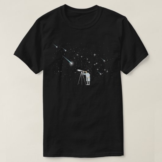 Stargazer Astronomie Gift Science Outfi T-shirt (Design voorkant)