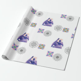 Stargazer Beeldhouwwerk Kaleidoscoop Inpakpapier