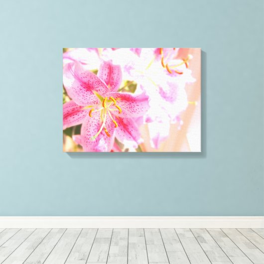 stargazer canvas afdruk (Insitu (Houten vloer))