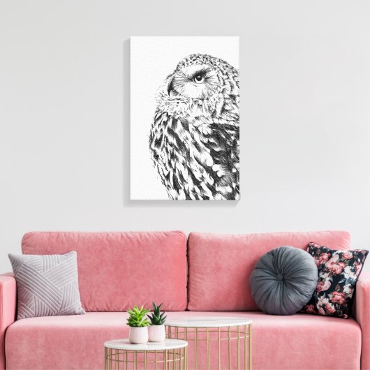 Stargazer Canvas Afdruk (Insitu (Woonkamer))