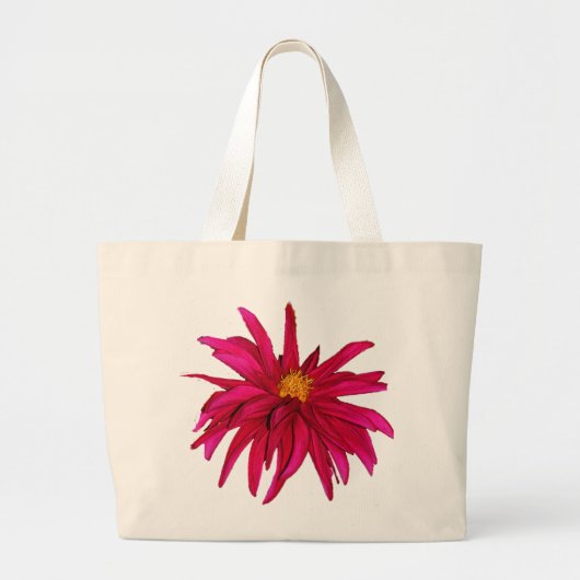 Stargazer Dahlia Grote Tote Bag (Voorkant)