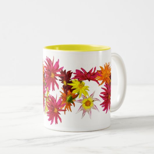 Stargazer Dahlia Mok (Voorkant rechts)