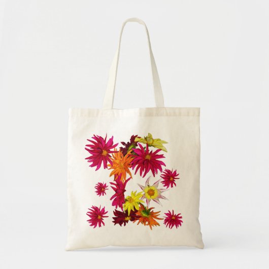 Stargazer Dahlias Tote Bag (Voorkant)