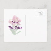 Stargazer Lelie Omlaag Kijkende Trouw Opslag Kaart (Achterkant)