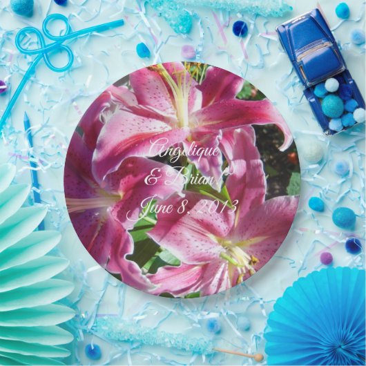 stargazer leugens bruiloft papieren bordje (Feest)