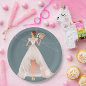 stargazer liegt fancy brigade vrijgezellenfeest papieren bordje (Feest)