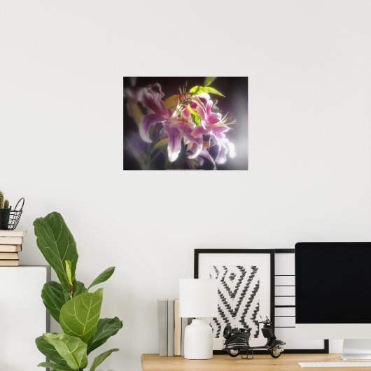 Stargazer Lilies #20 Poster (Thuiskantoor)
