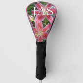 Stargazer Lilies Garden Floral Golfheadcover (Voorkant)
