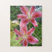 Stargazer Lilies Garden Floral Legpuzzel (Verticaal)
