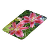 Stargazer Lilies Garden Floral Magneet (Linkerzijde)