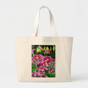 Stargazer Lilies Grote Tote Bag