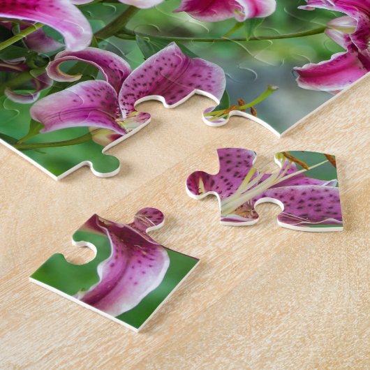 Stargazer Lilies Legpuzzel (Zijkant)