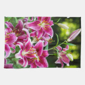 Stargazer Lilies Theedoek (Horizontaal)