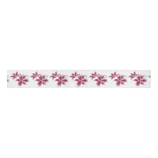 Stargazer Lilly 3" Grosgrain Ribbon Grosgrain Lint (Voorkant)