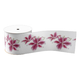 Stargazer Lilly 3" Grosgrain Ribbon Grosgrain Lint