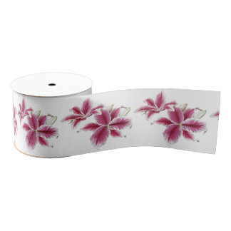 Stargazer Lilly 3" Grosgrain Ribbon Grosgrain Lint