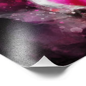 Stargazer Lily bloem waterverf - bb 03 Foto Afdruk (Hoek)