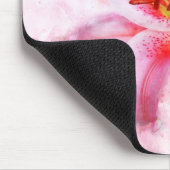 Stargazer Lily bloem waterverf - wb 01 Muismat (Hoek)