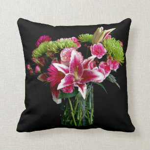 Stargazer Lily Bouquet Kussen